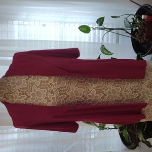 Chicos Travelers size 2 Jacket Pink